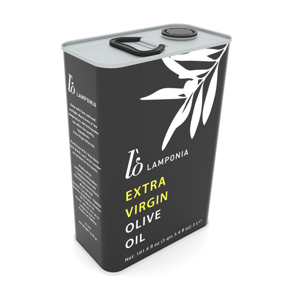 3 lt Extra Virgin Olive Oil 0.4 Asit Zeytinyağı