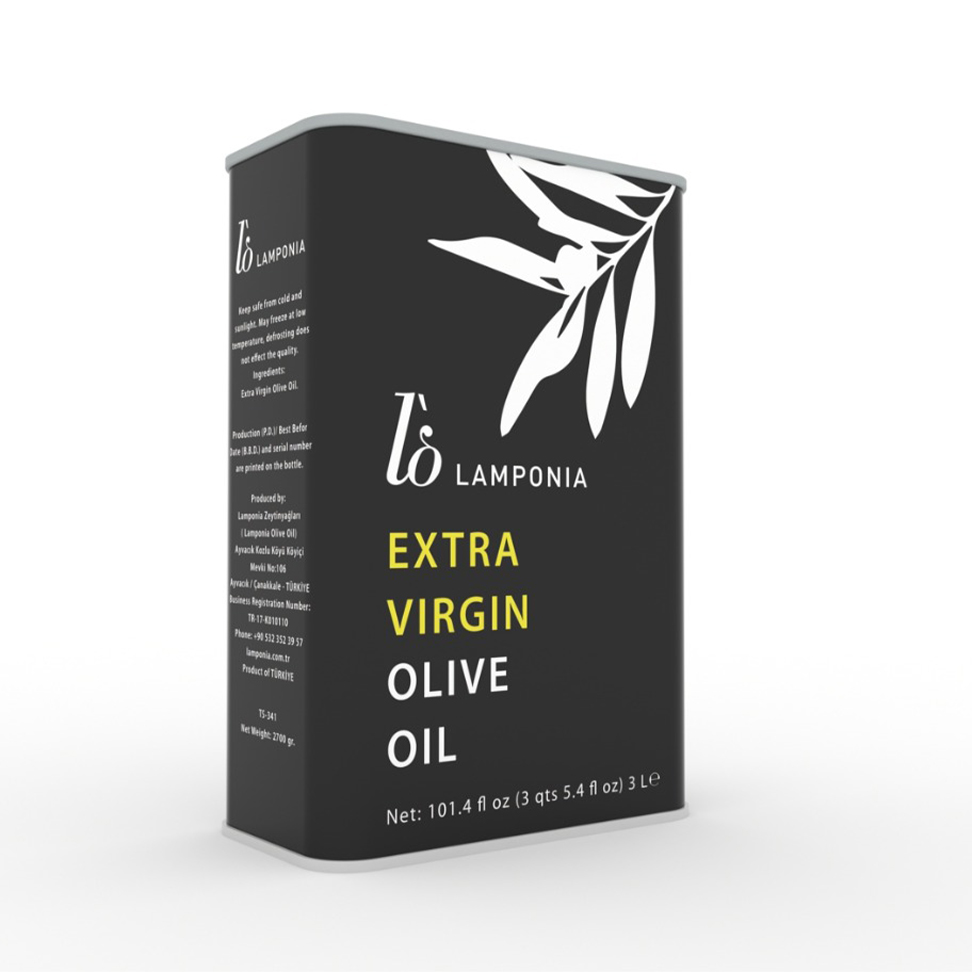 3 lt Extra Virgin Olive Oil 0.4 Asit Zeytinyağı