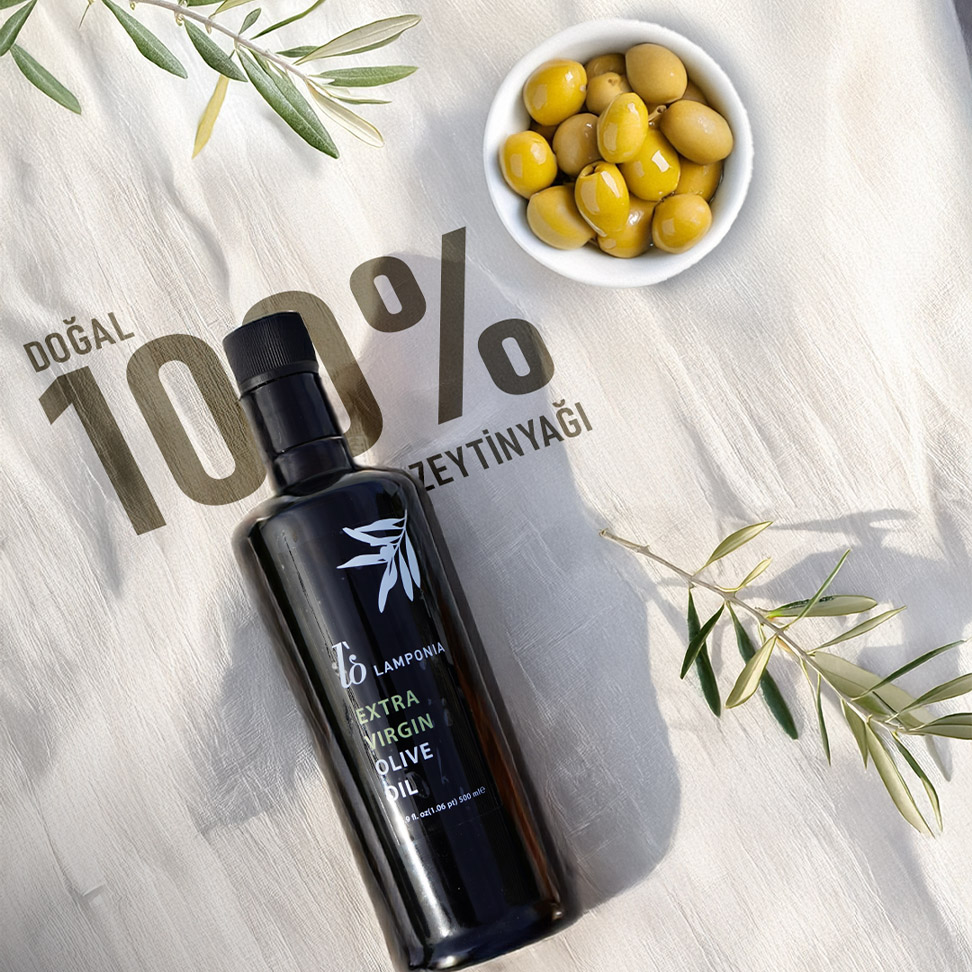 500 ml Extra Virgin Olive Oil 0.4 Asit Cam Şişe Zeytinyağı