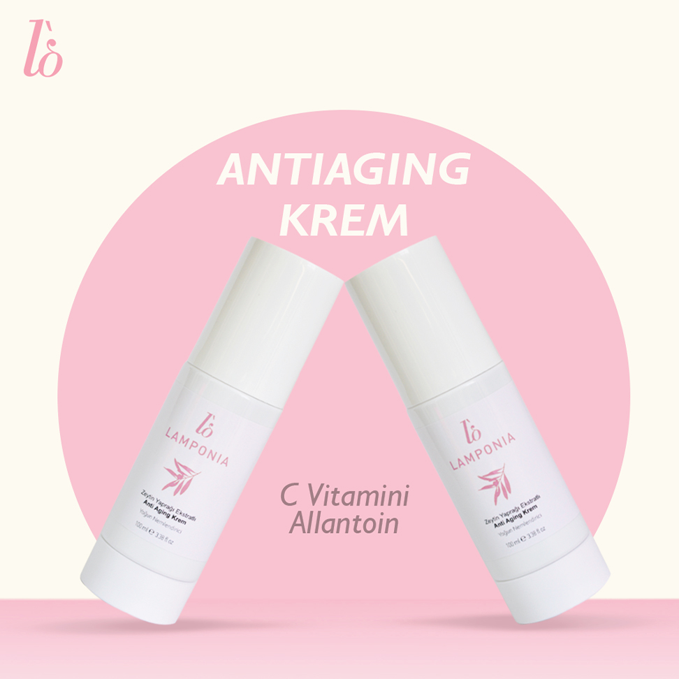 Zeytin Yaprağı Ekstratlı AntiAging Cream 100 ml